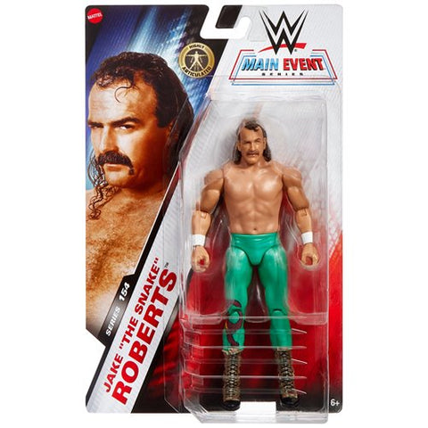 WWE Main Event Series 154 Jake “The Snake” Roberts Action Figure