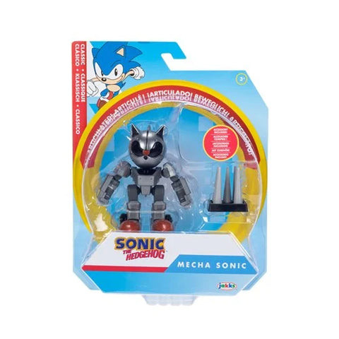 Sonic Hedgehog Wave 19 Mecha Sonic 4-Inch Action Figure