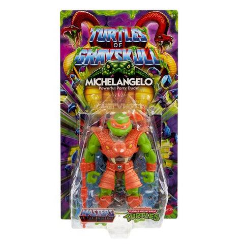 Masters of the Universe Origins Turtles of Grayskull Wave 6 Michaelangelo
