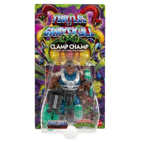 Masters of the Universe Origins Turtles of Grayskull Wave 6 Clamp Champ Action Figure