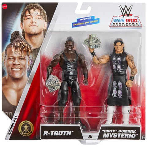 WWE Championship Showdown Series 21 R-Truth and Dominick Mysterio Action Figure 2-Pack