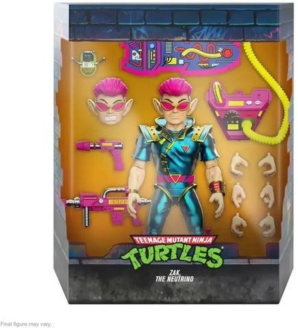 Super7 - Teenage Mutant Ninja Turtles - ULTIMATES! Wv9 - Zak, the Neutrino