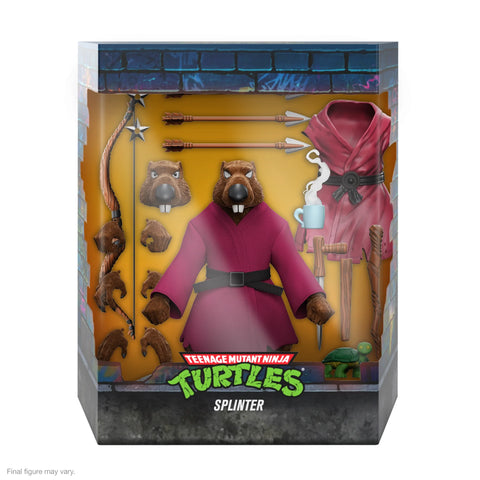 Teenage Mutant Ninja Turtles ULTIMATES! Wave 9
Splinter (Flocked)