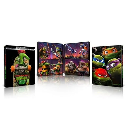 Teenage Mutant Ninja Turtles: Mutant Mayhem (Steelbook) (4K Ultra HD)