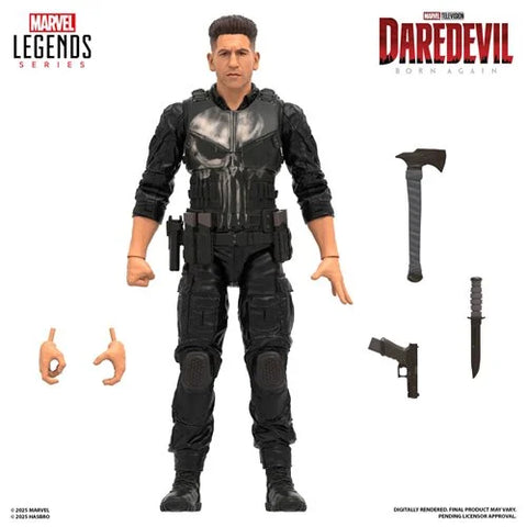 Daredevil: Born Again Marvel Legends Series Punisher 6-Inch Action Figure