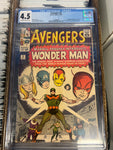 Avengers #9 CGC 4.5