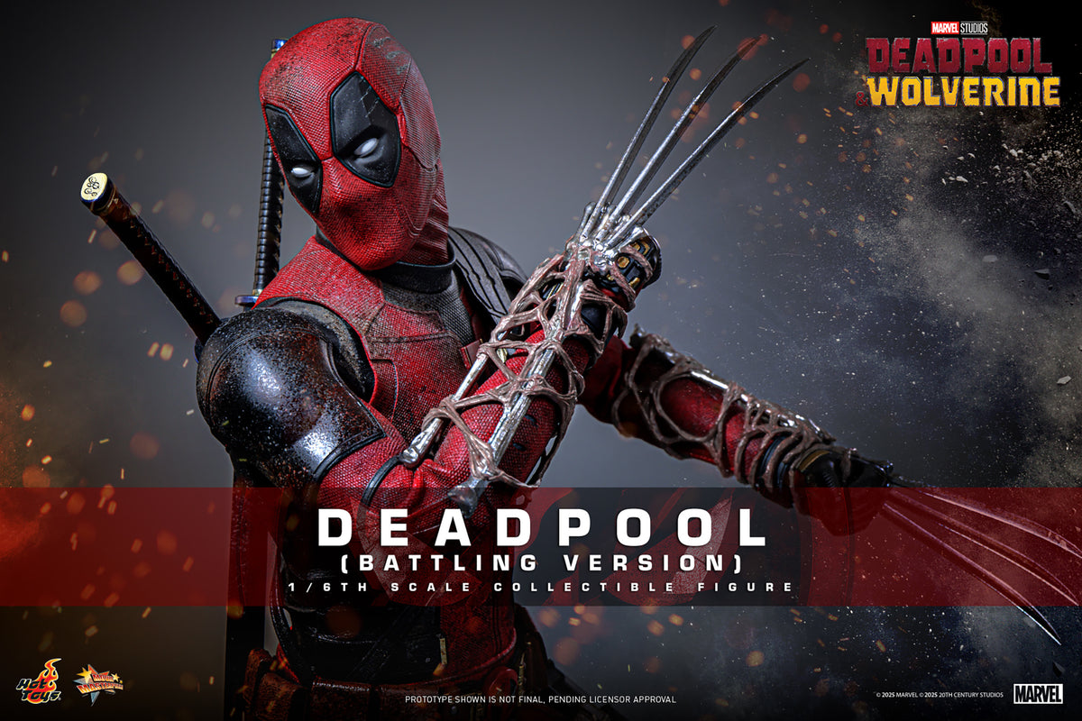 Deadpool (Battling Version) Hot Toys Sixth Scale Figure – In This Issue ...