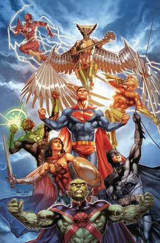 JUSTICE LEAGUE #30 CARD STOCK VAR ED YOTV DARK GIFTS