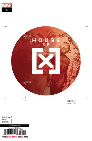 HOUSE OF X #1 (OF 6) 4TH PTG LARRAZ VAR