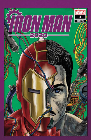 IRON MAN 2020 #4 (OF 6) SUPERLOG HEADS VAR