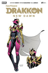 POWER RANGERS DRAKKON NEW DAWN #1 (2ND PTG) (C: 1-0-0)